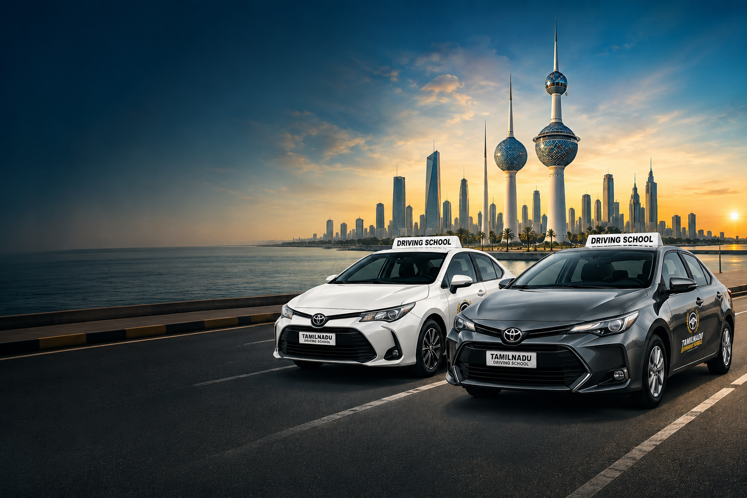 Kuwait Driving School Hero